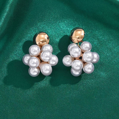 Yara | Luxe Statement Oorbellen met Parelontwerp