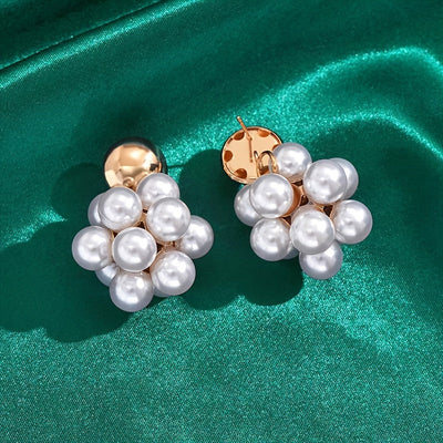 Yara | Luxe Statement Oorbellen met Parelontwerp