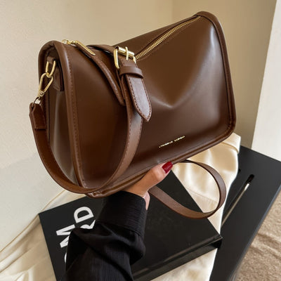 Yuki | Elegante Dames Schoudertas met Luxe Retro Design en Verstelbare Band