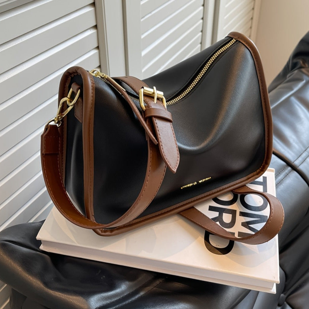 Yuki | Elegante Dames Schoudertas met Luxe Retro Design en Verstelbare Band