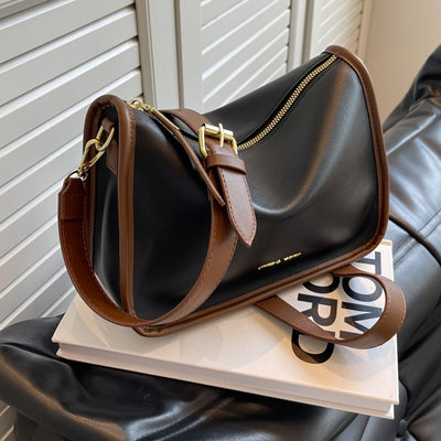 Yuki | Elegante Dames Schoudertas met Luxe Retro Design en Verstelbare Band