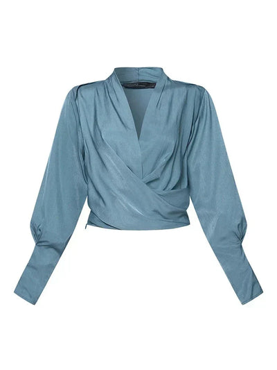 Celeste – Satijnen Blouse