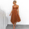 GRETCHEN | Midi feestjurk voor dames