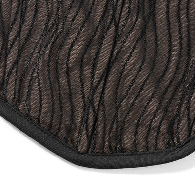 Helivienne - Soft Mesh Cropped Corset