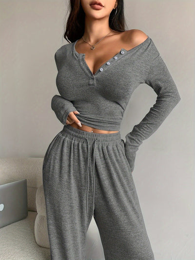 Zaida | Trendy Lounge Set met Stijlvolle Details