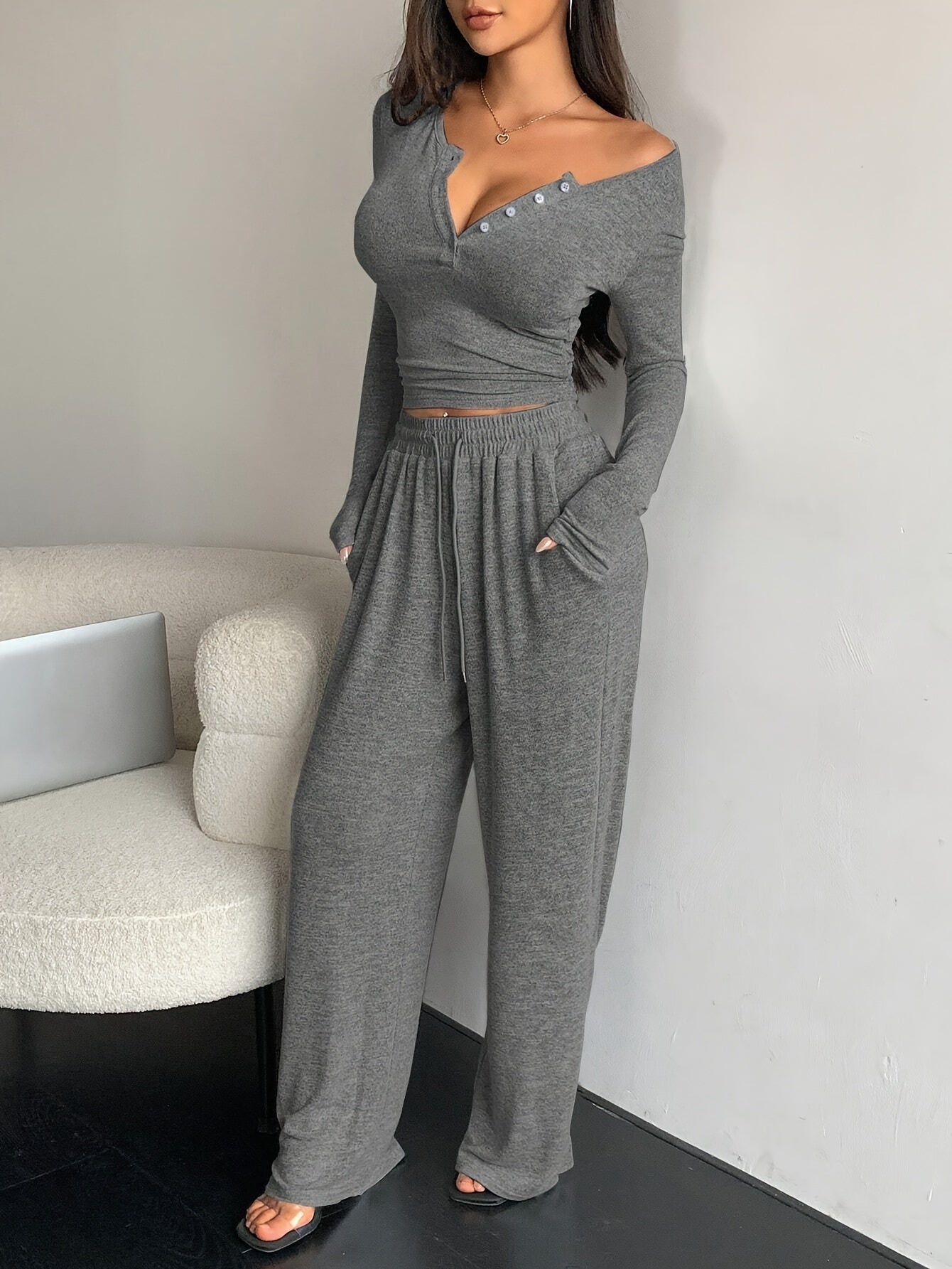 Zaida | Trendy Lounge Set met Stijlvolle Details