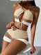 Zoe | Trendy Kleurblok Top en Shorts Set