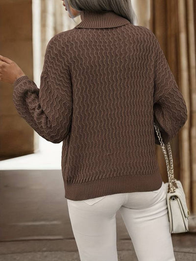 Zoëline  - Elegante Gebreide Trui voor Dames