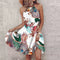 Ivoree - chique jurk met halternek en elastische taille