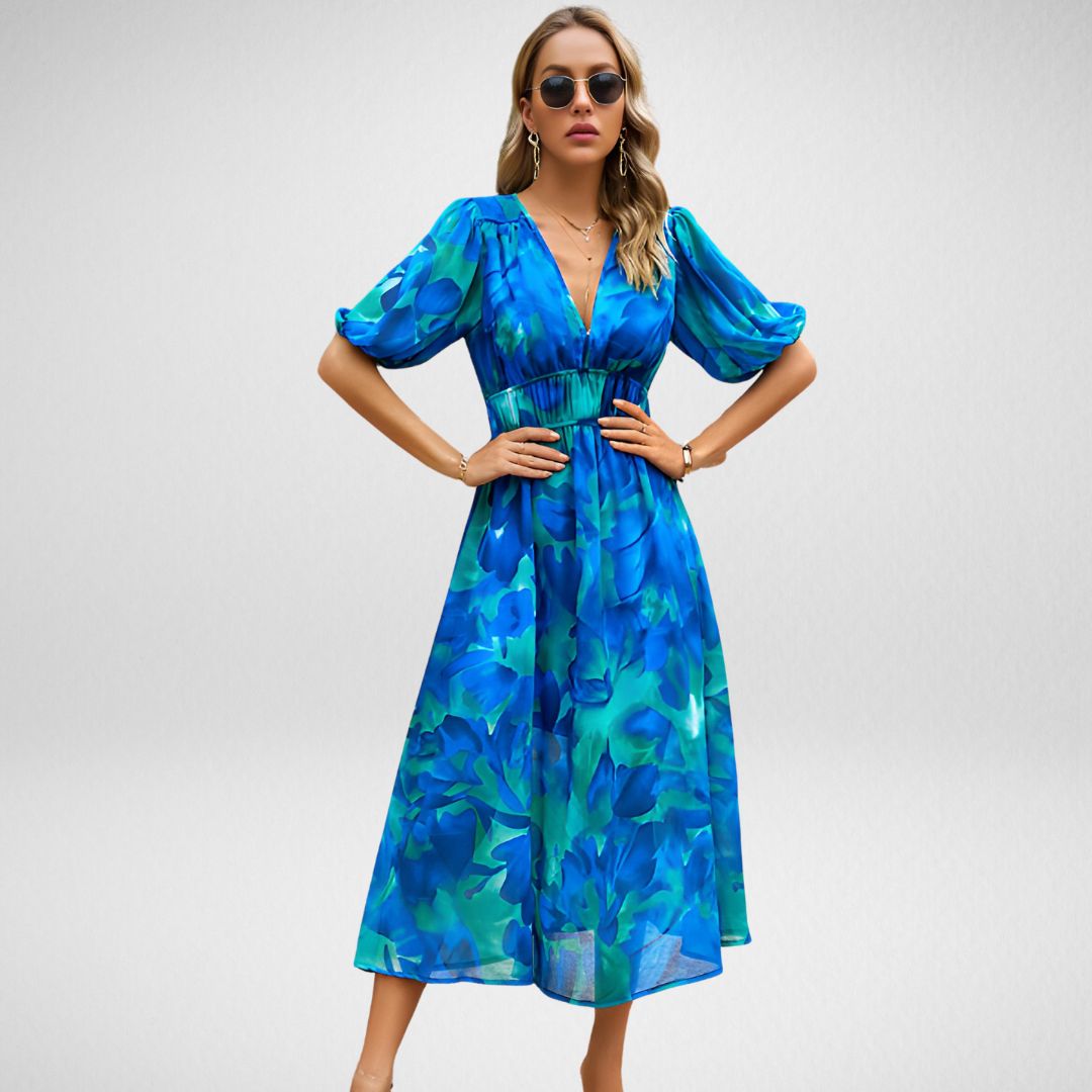 Lolita - Charmante jurk met V-hals