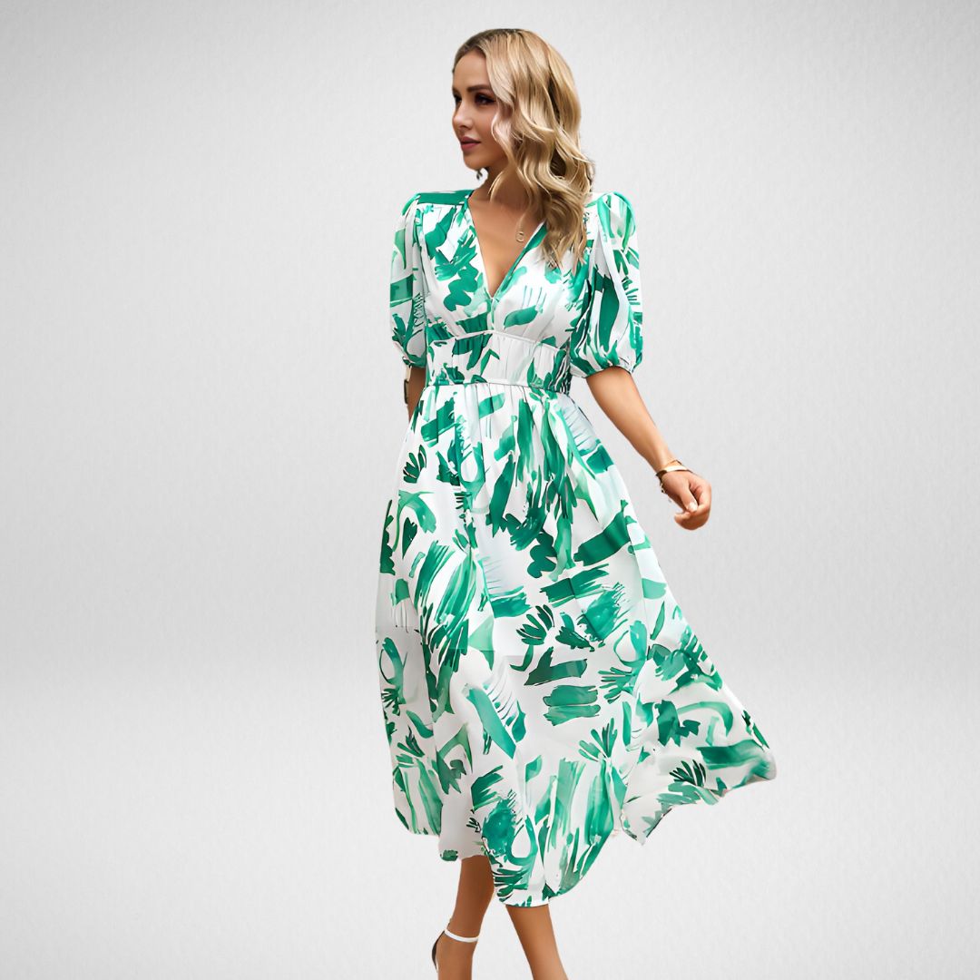 Lolita - Charmante jurk met V-hals