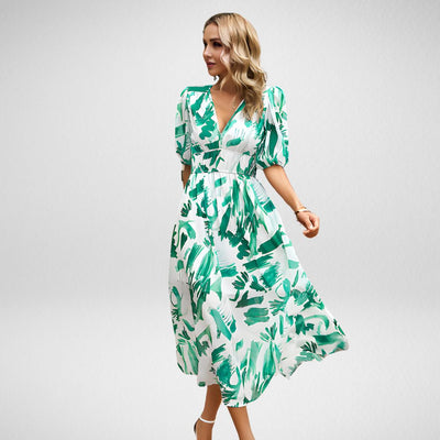Ruby - elegante jurk met elastische taille