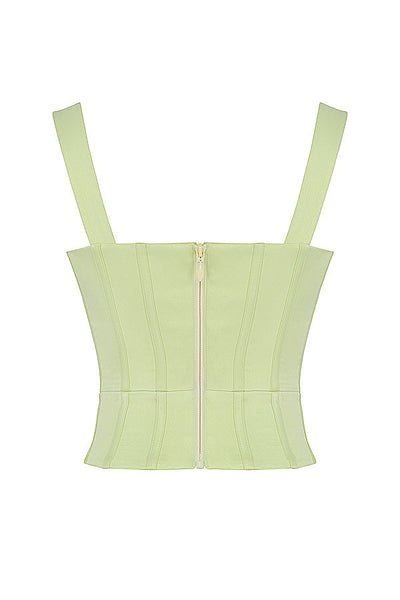 Helisara - Black Satin Corset