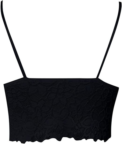 Galia - Seductive Lace Bralette Crop Top