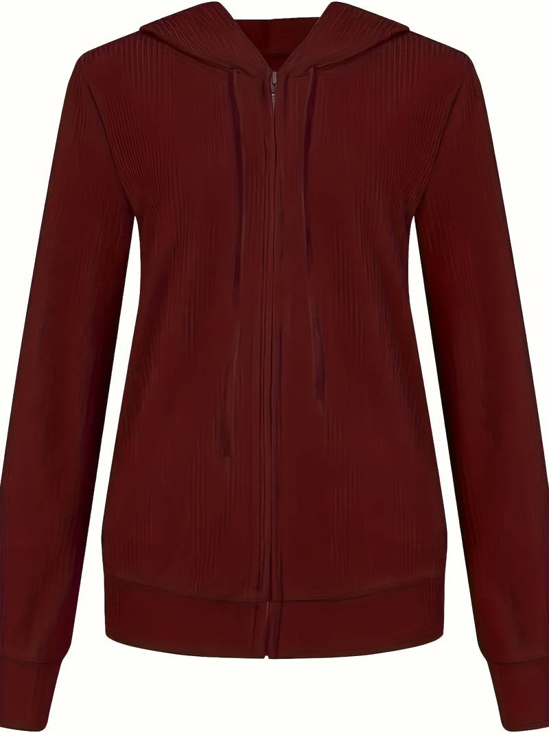 Sophie | Gebreid vest met capuchon