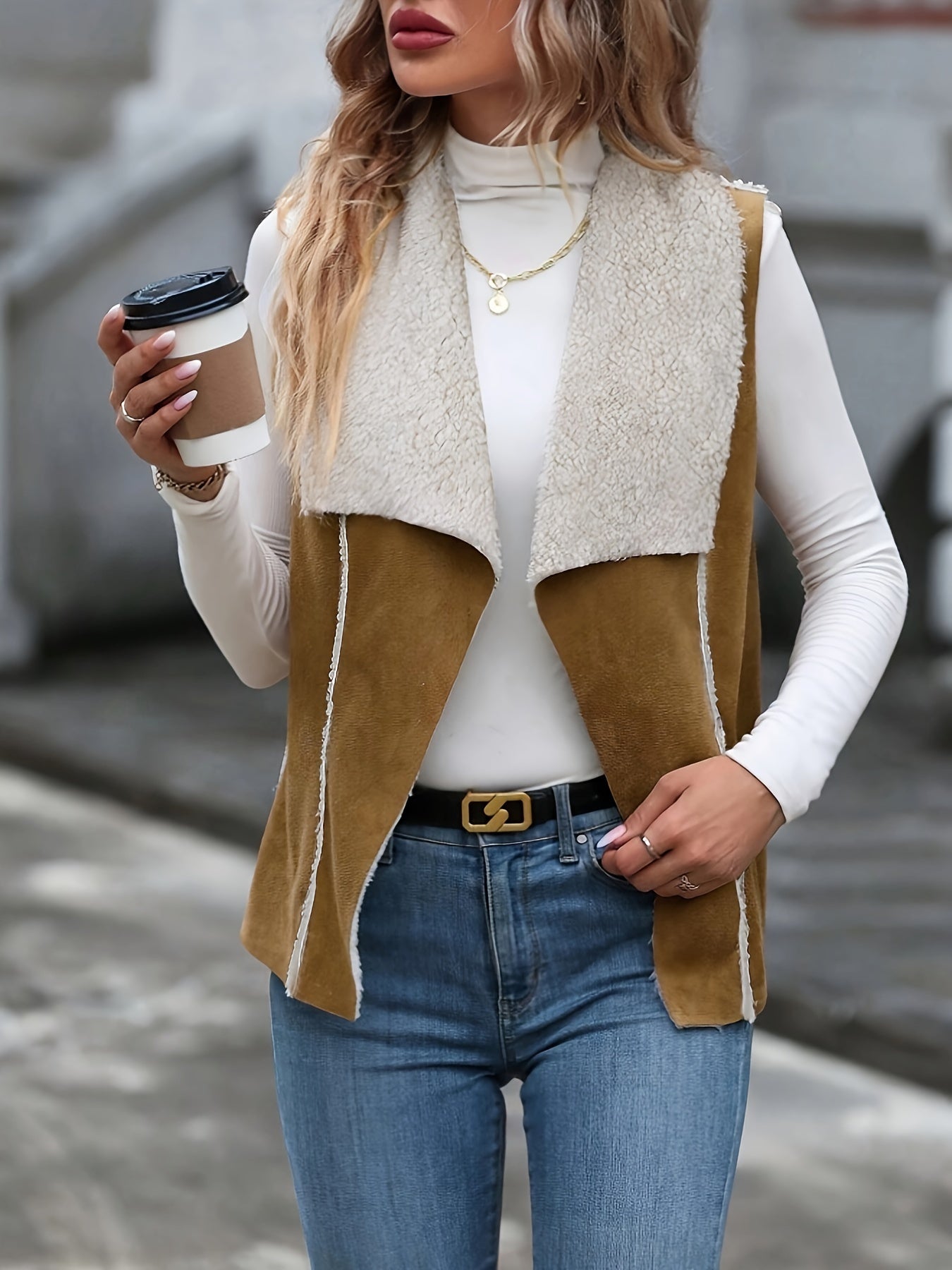 Lotte | Fleece-lined sleeveless vest