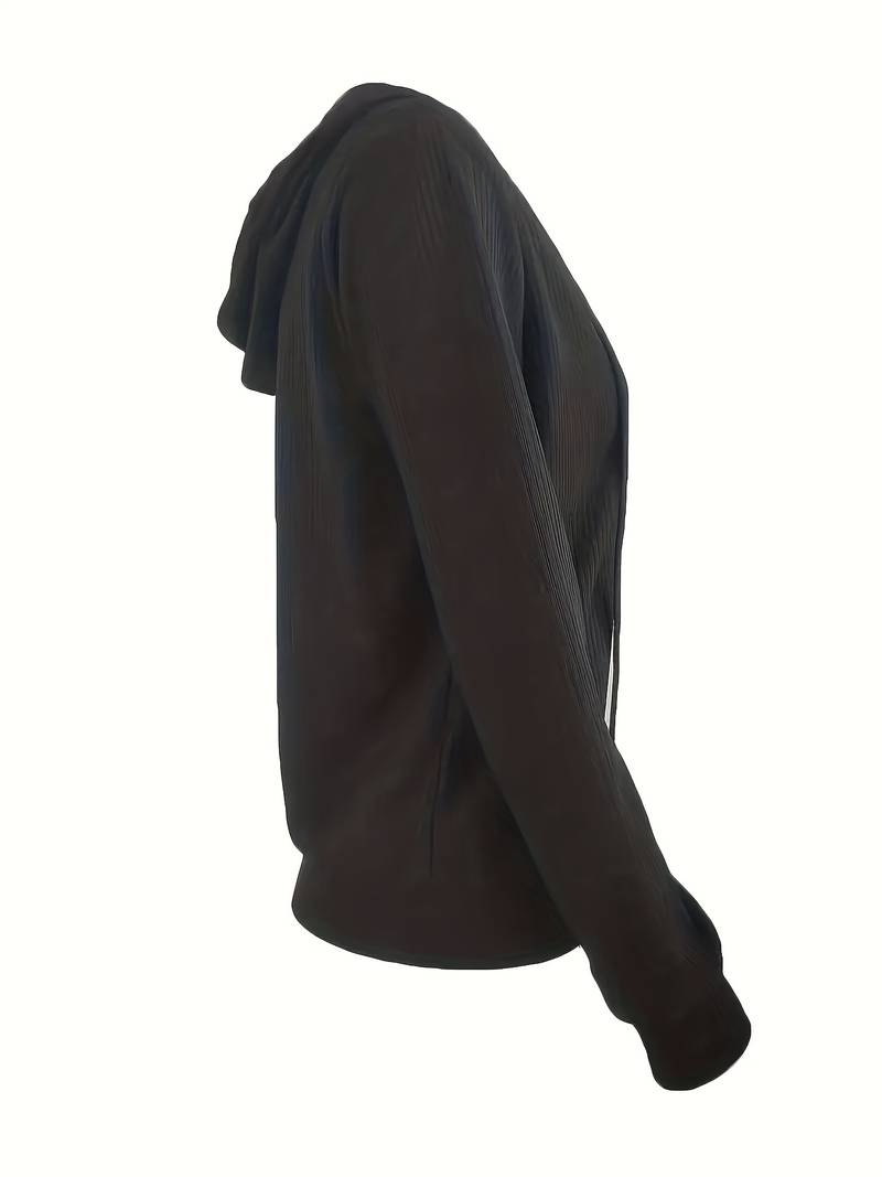 Sophie | Gebreid vest met capuchon