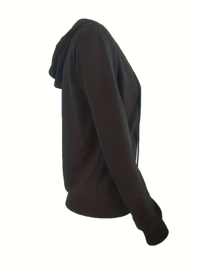 Sophie | Gebreid vest met capuchon