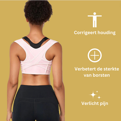 Onzichtbare houdingscorrector voor een perfecte, pijnvrije houding