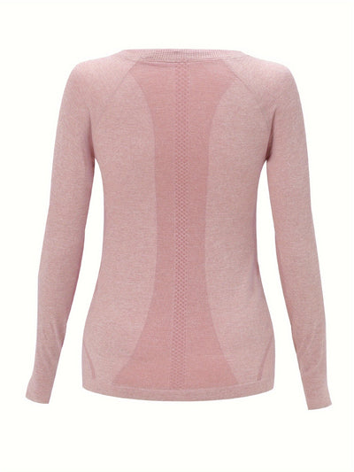 Nina | Sneldrogend hardloopshirt met lange mouwen