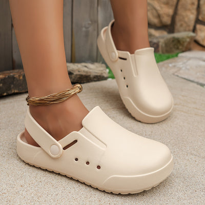 Nina | Ademend, waterdicht & antislip zomer slides met zachte zool