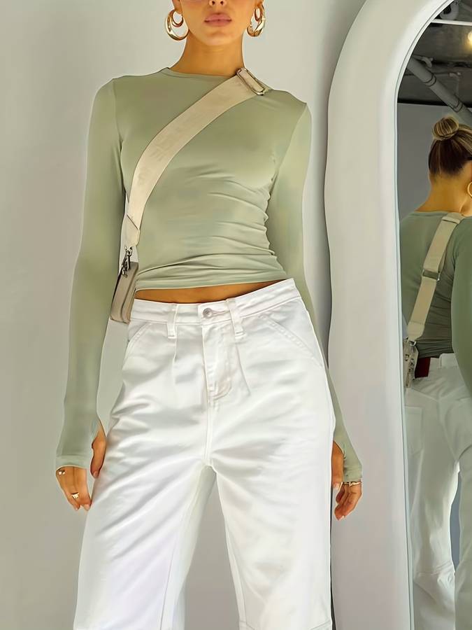 Lotte
 Basic long sleeve top