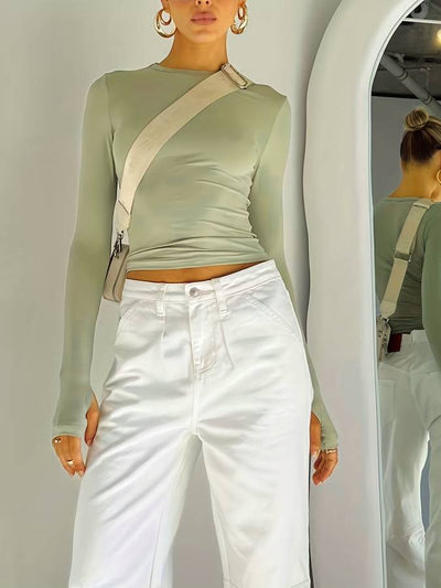 Lotte
 Basic long sleeve top