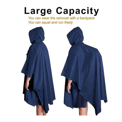Sophie | Waterdichte opvouwbare regenponcho met capuchon