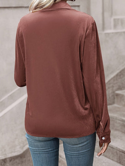 Sophie | Elegante blouse met dubbele zakken