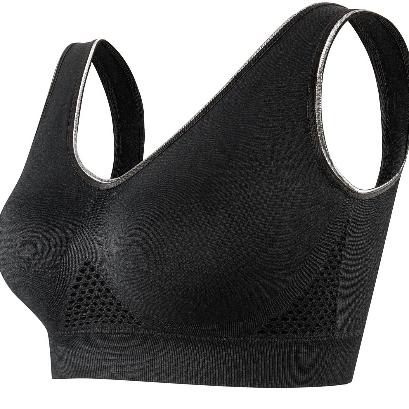 Femme | Plus size women's sports bra, breathable mesh and quick-drying