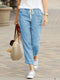 Elisa - Comfortable linen casual trousers for women
