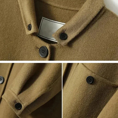 Demitria - Modern Long Coat for Women