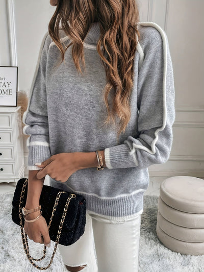 Elin | Elegant turtleneck sweater with long sleeves