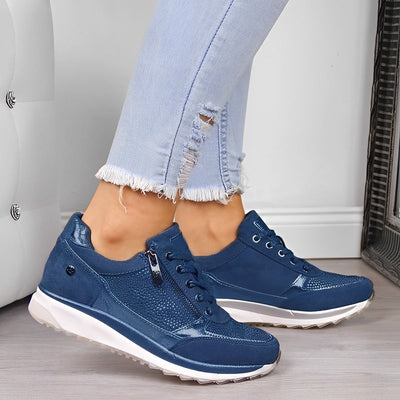 Eliana | Zippered sneakers 
