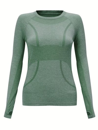 Nina | Sneldrogend hardloopshirt met lange mouwen