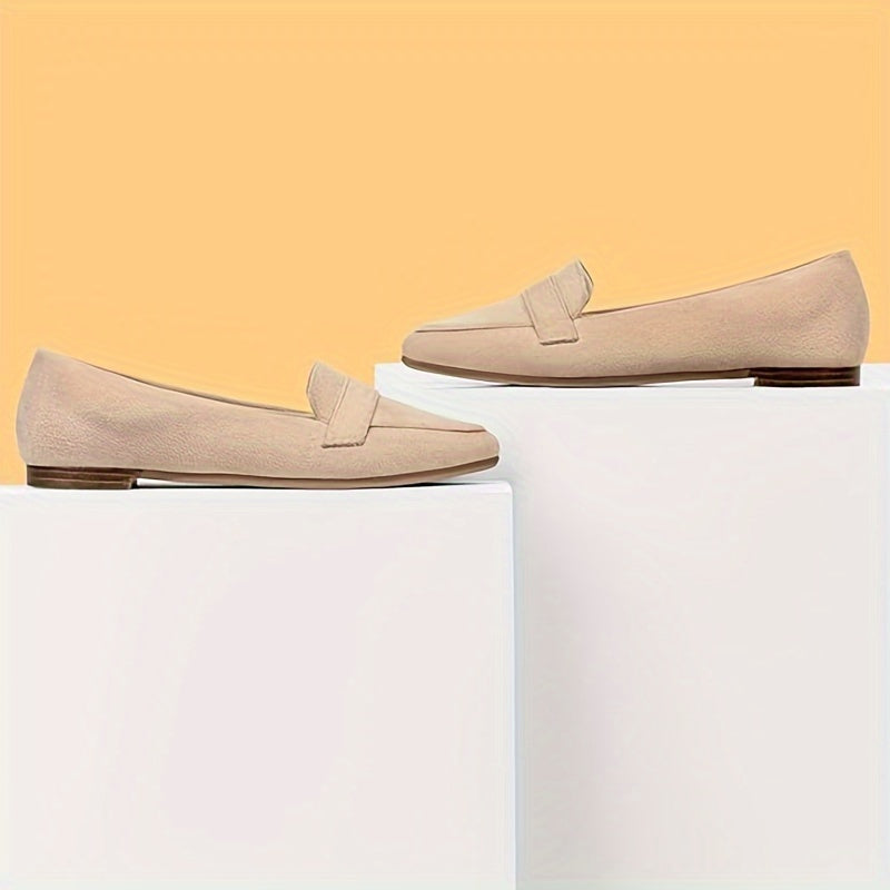 Joyce | Stylish nude color women's mules