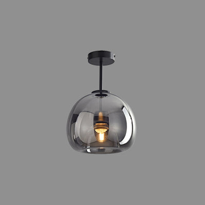 Sanna moderne ronde LED-plafondlamp goud/zwart metaal/glas slaapkamer/eetkamer/woonkamer