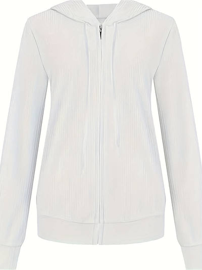 Sophie | Gebreid vest met capuchon