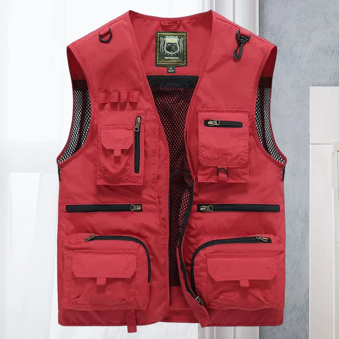 Multifunctioneel Outdoor Vest Heren – Ademend Met Veel Opbergzakken