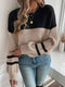 Liora - Trendy Knitted Sweater with Lantern Sleeves | Stylish &amp; Comfortable