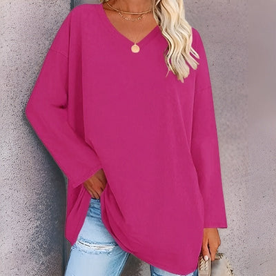Dalina - Longsleeve Trui met V-hals