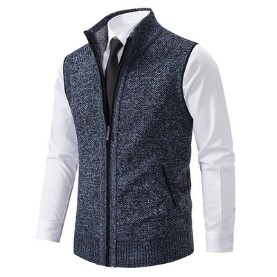 Arno – Mouwloze Vest met Ritssluiting