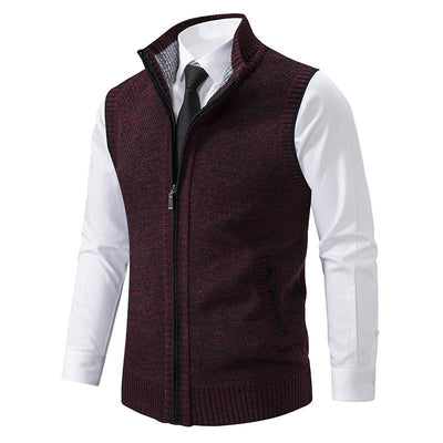 Arno – Mouwloze Vest met Ritssluiting