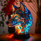 Elaris – Glass Table Lamp with Animal Design
