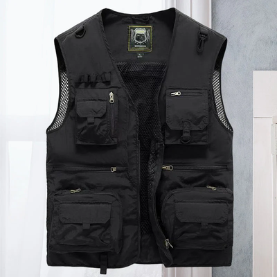 Multifunctioneel Outdoor Vest Heren – Ademend Met Veel Opbergzakken