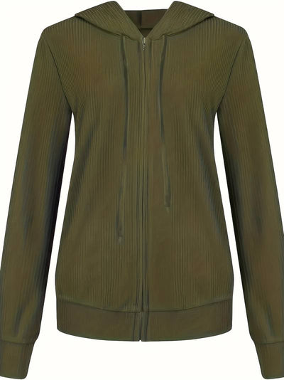 Sophie | Gebreid vest met capuchon