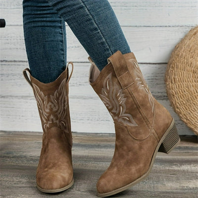 Lora - Stylish Cowboy Boots