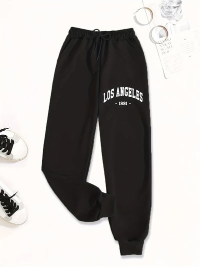Nina | Elegante casual dames sweatpants in 100% polyester knitstof