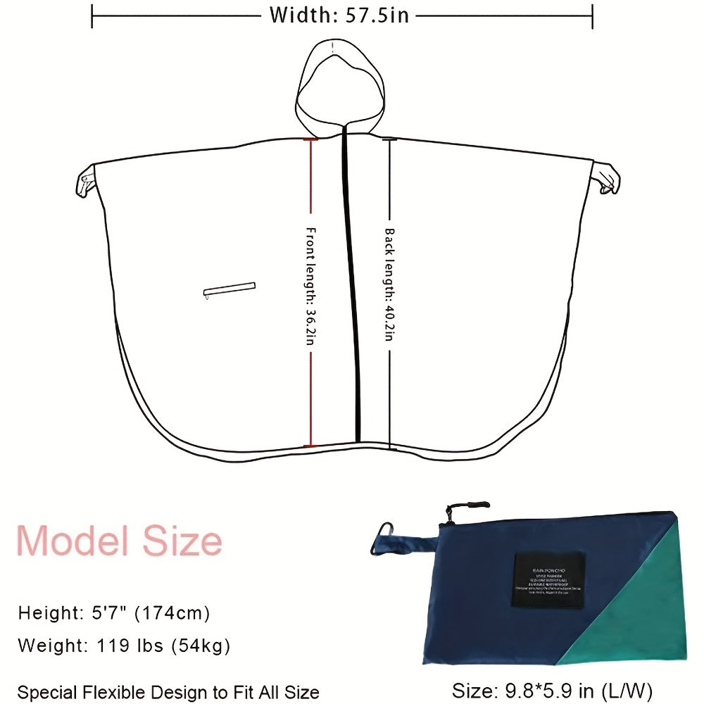 Elin | Waterproof raincoat with hood