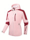 | Linde | Sportieve dames outdoorjas met capuchon in bijpassende kleuren en ritszakken